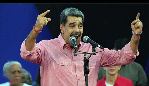 Maduro Canta 'Imagine' de John Lennon en Caracas y Emite una Súplica Indirecta a Trump