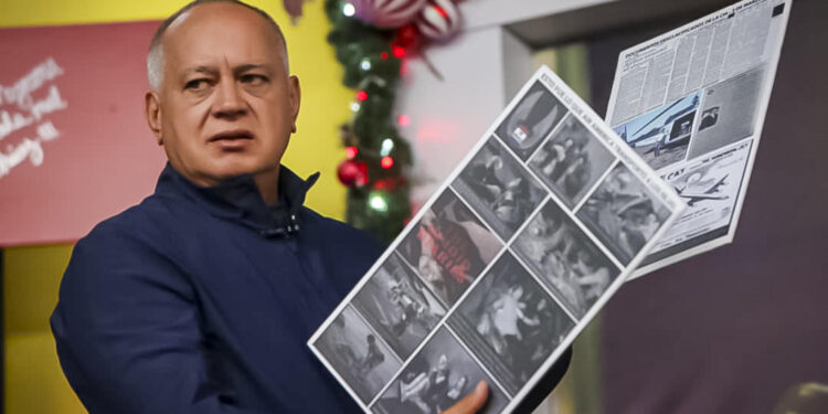 Diosdado Cabello niega negociaciones para un cambio político y afirma que nada pone en riesgo al régimen