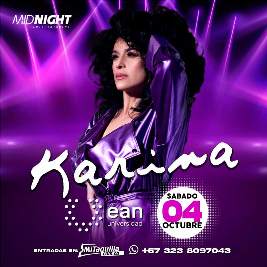 ¡Karina la Voz llega a Bogotá!