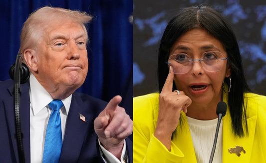 Trump responde a Delcy Rodríguez tras su defensa de Maduro: "Entiendo su posición, es política"