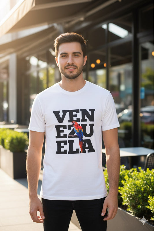 Camiseta Venezuela Guacamaya (Unisex)